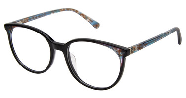 Ann Taylor Eyeglasses AT345 BLCK / TEAL TOR/C01