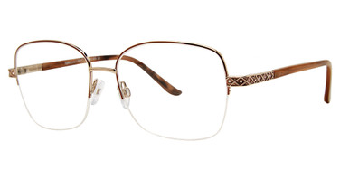 Sophia Loren Eyeglasses SL Beau Rivage 95 Brown/Gold/183