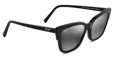Maui Jim Eyeglasses KOU 884 Black Gloss/-02