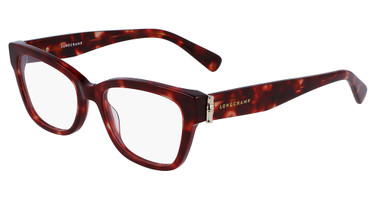 Longchamp Eyeglasses LO2713 RED HAVANA/640
