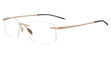 Porsche Eyeglasses P8362 Light Gold B