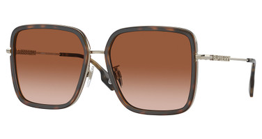 Burberry Eyeglasses BE3145D DIONNE DARK HAVANA/110913