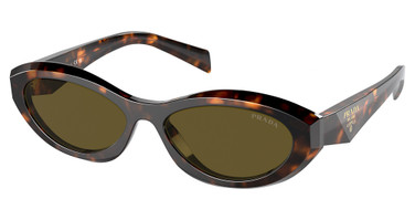 Prada Eyeglasses PR 26ZS HONEY TORTOISE/14L09Z