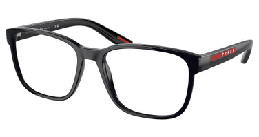 Prada Sport Eyeglasses PS 06PV BLACK/1AB1O1