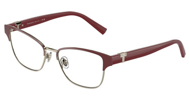 Tiffany Eyeglasses TF1152B FIRED BRICK ON PALE GOLD/6185