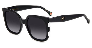 Carolina Herrera Eyeglasses HER 0128/S BLACK WHTE/080S