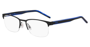 Hugo Eyeglasses HG 1247 BLK BLUE B/0D51
