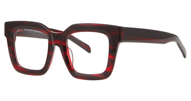 Smilen Elite Eyeglasses SMILEN ELITE 10 RED BLACK