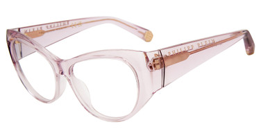 Philipp Plein Eyeglasses VPP101 Shiny Transp. Pink 06MH