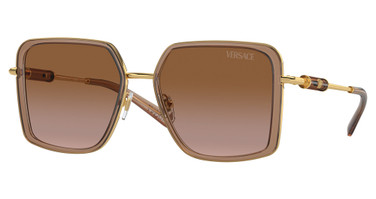 Versace Eyeglasses VE2261 BROWN TRANSPARENT/100213