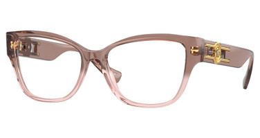 Versace Eyeglasses VE3347 PINK TRANSPARENT/5435