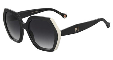Carolina Herrera Eyeglasses HER 0181/S BLACK WHTE/080S