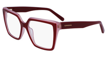 Ferragamo Eyeglasses SF2950N BURGUNDY/ROSE/614