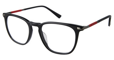 2BB Eyeglasses THOMAS BLACK RED/C01