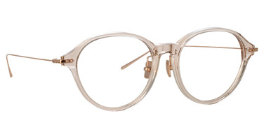 Linda Farrow Eyeglasses LF76LB PEARCE BASH/ROSE GOLD/004
