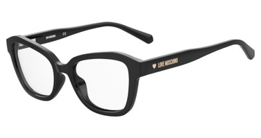 Moschino Love Eyeglasses MOL606/TN BLACK/0807
