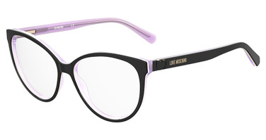 Moschino Love Eyeglasses MOL591 BLACK/0807