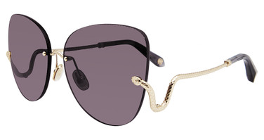 Roberto Cavalli Eyeglasses SRC062 Shiny Total Rose Gold 0300