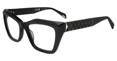 Police Eyeglasses VPLN57M Shiny Black 0700