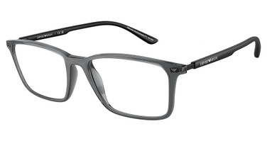 Emporio Armani Eyeglasses EA3237F SHINY TRANSPARENT BLACK/6106