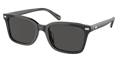 COACH Eyeglasses HC8398U CR630 TRANSPARENT DARK GREY/581787