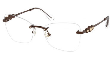 SWAROVSKI Eyeglasses SK1014 LIGHT BROWN/4002