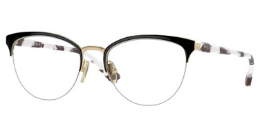 Vogue® VO4304 TOP BLACK/PALE GOLD/352
