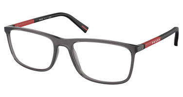 Prada Sport Eyeglasses PS 03QV TRANSPARENT ANTHRACITE/01D1O1