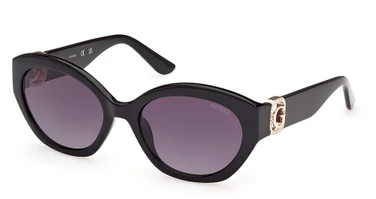 Guess? Eyeglasses GU00104 shiny black / gradient smoke/01B
