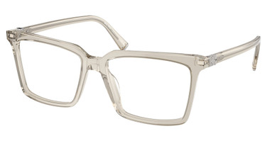 Miu Miu Eyeglasses MU 08XV HEMP TRANSPARENT/12U1O1