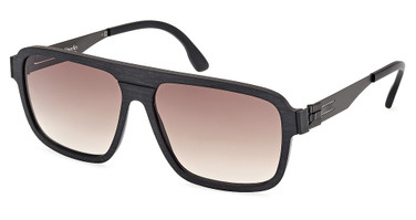 ic! berlin IC0005 matte black / gradient brown/02F