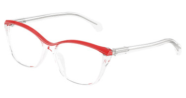 ALAIN MIKLI Eyeglasses A03502M CRYSTAL/ POINTILLEE ROUG/001
