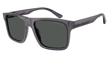 Emporio Armani Eyeglasses EA4232 TRANSPARENT DARK GREY/610687