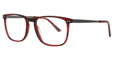 Vue Eyeglasses V1186 RED STRIPE/C1