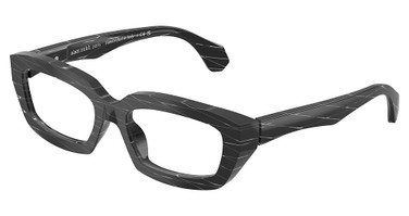 ALAIN MIKLI Eyeglasses A03536 BLACK RHOMBUS/001