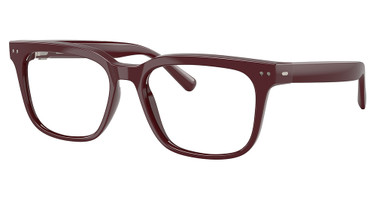 NUANCE AUDIO Eyeglasses AW5004 SQUARE 56 SHINY BURGUNDY/03