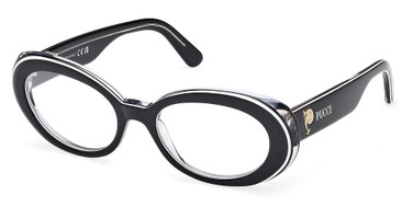 Emilio Pucci Eyeglasses EP5262 black/white/004