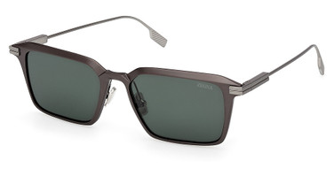 Ermenegildo Zegna Eyeglasses EZ0273-H matte gunmetal / green/09N