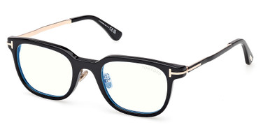 Tom Ford Eyeglasses FT6022-D-B shiny black/001
