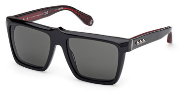 Christian Louboutin Eyeglasses LB0014 shiny black / smoke/01A