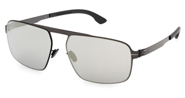 ic! berlin IM0012 shiny gunmetal / smoke mirror/08C