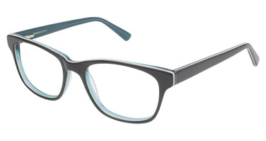 Vision's Eyeglasses Vision's 205 Black / Turquoise/C01
