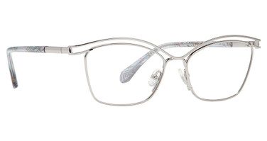 Badgley Mischka Eyeglasses Maelle Gunmetal/GUNM