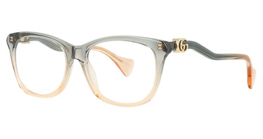Gucci Eyeglasses GG1012O BLUE-BLUE-TRANSPARENT/002