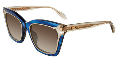 Just Cavalli Eyeglasses SJC024V Striped Green 0931