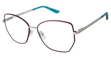 RACHEL Rachel Roy Eyeglasses Icon Eggplant/EGGPLANT