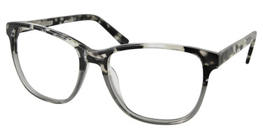 Christian Siriano Eyeglasses AMBER GREY TORTOISE/GRYTT