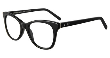 DIFF Eyeglasses VDFCRNA Black BLAB