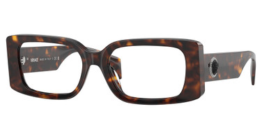 Versace Eyeglasses VE3362U DARK HAVANA/108