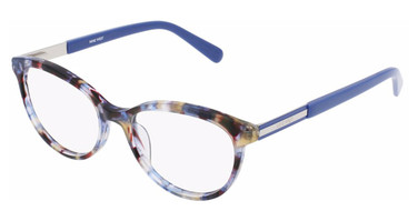 Nine West Eyeglasses NW5185 (428) BLUE PEARLIZED TORTOISE/428